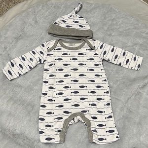 Baby essentials romper 3m